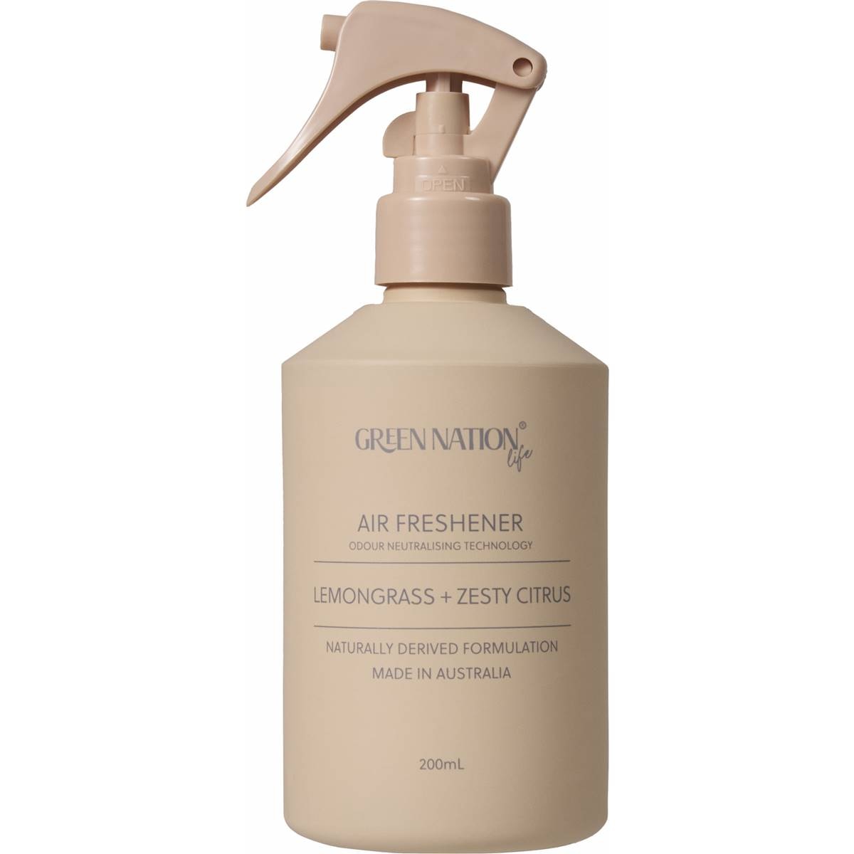 Green Nation Air Freshener Lemongrass 200mL