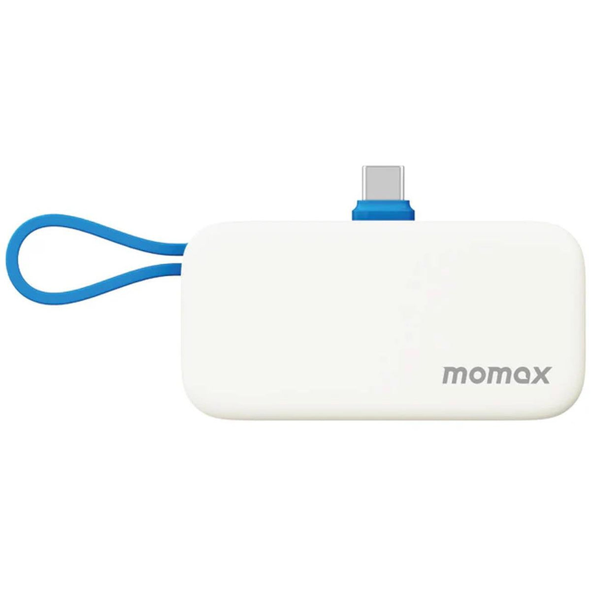Momax 5000mAh Built-in Foldable USB-C Battery Pack (Blue)