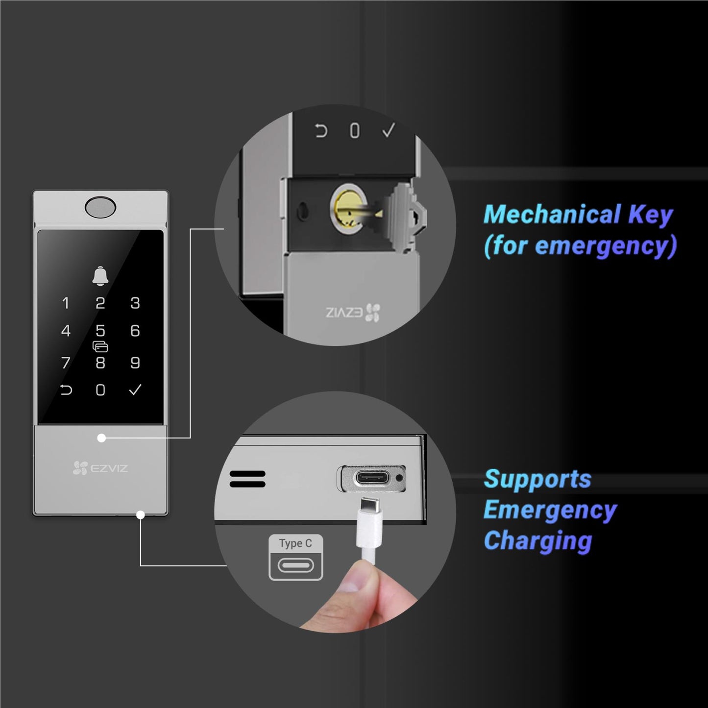 EzViz DL04 Pro Smart Lock