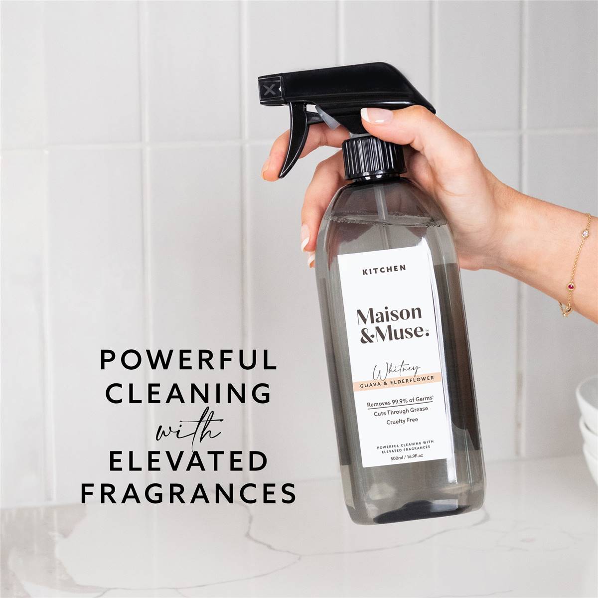Maison & Muse Kitchen Cleaning Spray Guava & Elderflower 500ml