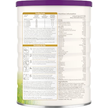 a2 Gentle Gold Premium Infant Formula Stage 1 800g