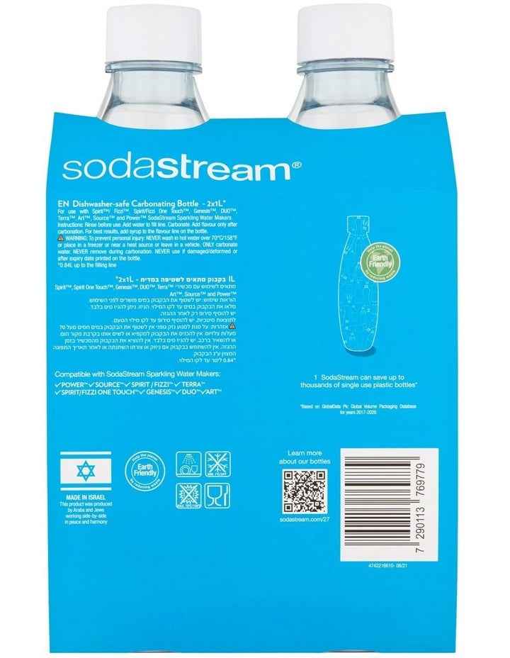 Fuse Carbonating Bottle 1L in White