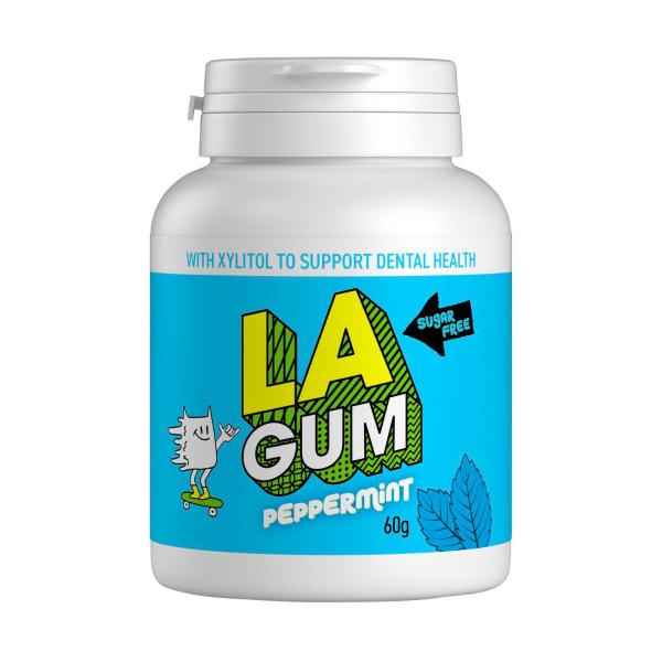 Peppermint Sugar Free Chewing Gum Bottle