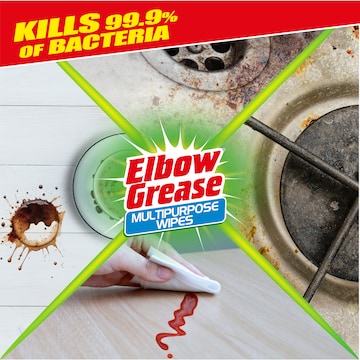 Elbow Grease Multipurpose Wipes Lemon Fresh 100 pack
