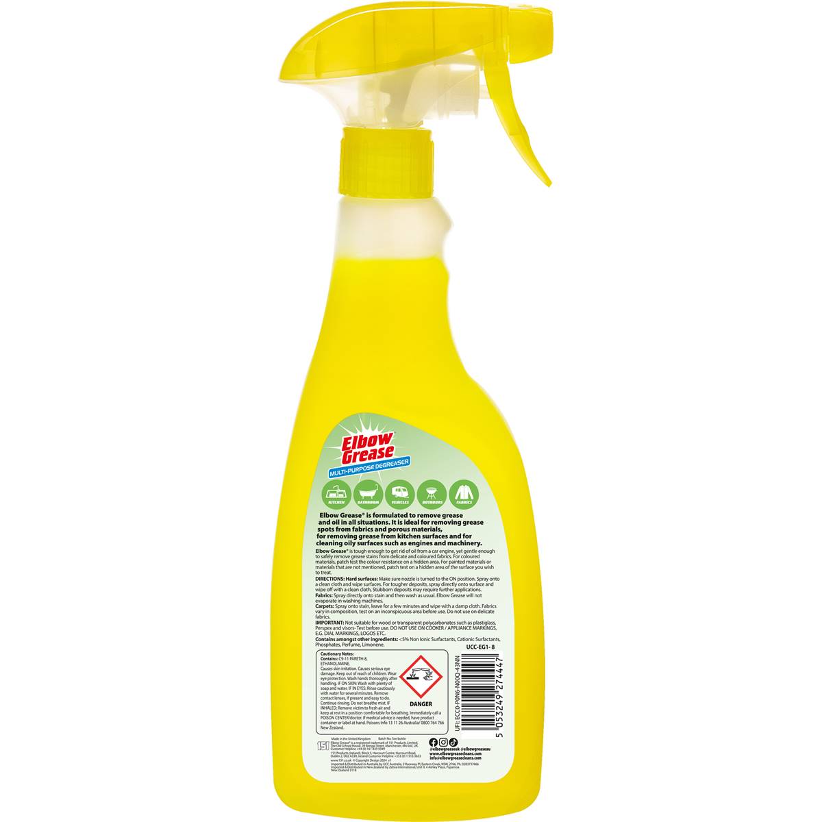 Elbow Grease Multipurpose Degreaser 500ml