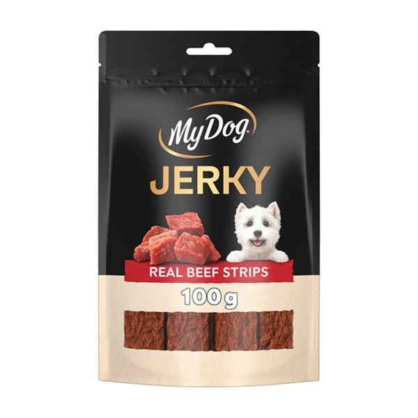 Jerky Gourmet Dog Treats Real Beef Strips