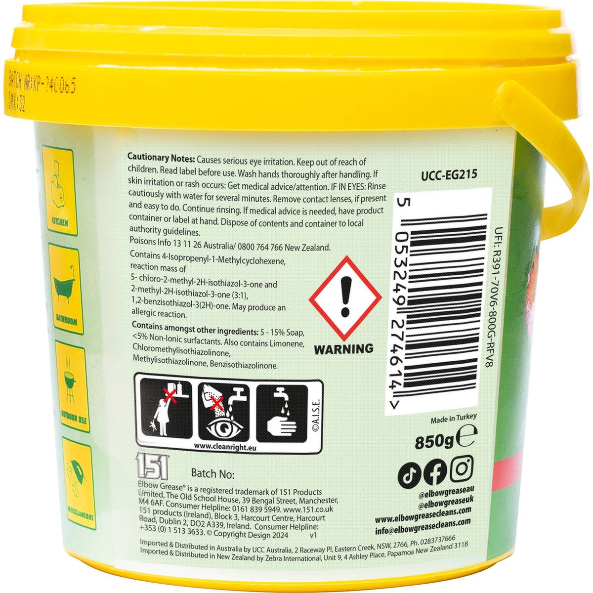 Elbow Grease Cleaning Paste 850g