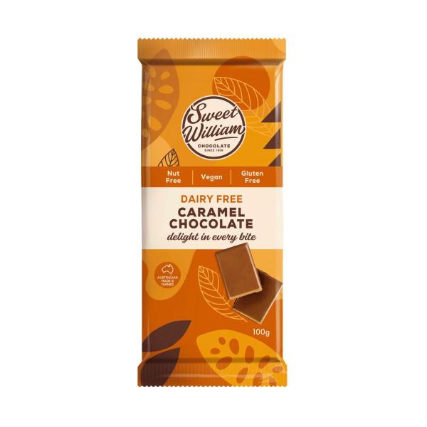 Caramel Dairy Free Chocolate Block
