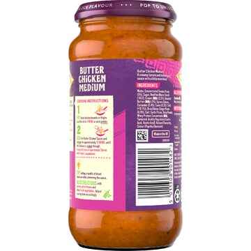 Patak's Butter Chicken Simmer Sauce Medium 450g