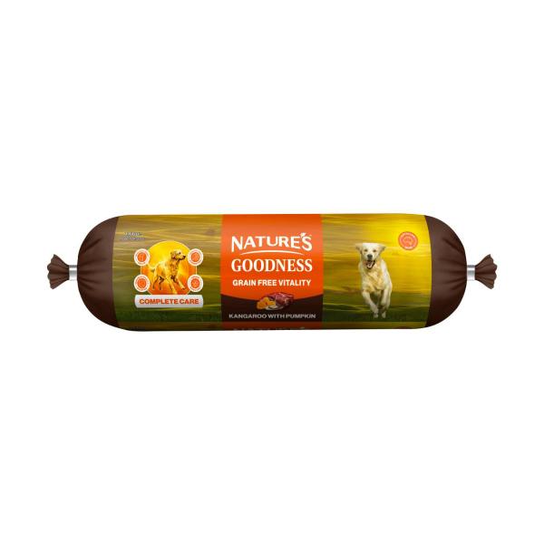 Complete Care With Kangaroo & Pumpkin Dog Roll Food