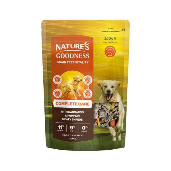 Complete Care Shreds With Kangaroo & Pumpkin Dog Food