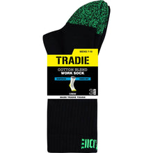 Tradie Mens Cotton Blend Work Socks Size 7-10 3 pack