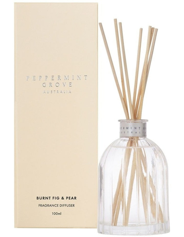 Burnt Fig & Pear Mini Fragrance Diffuser 100ml