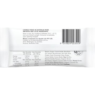Health Lab Protein Blondie Bar Cookies No Cream 60g