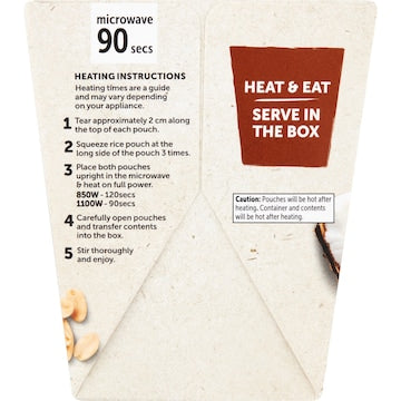 Woolworths Chicken Massaman With Rice 350g