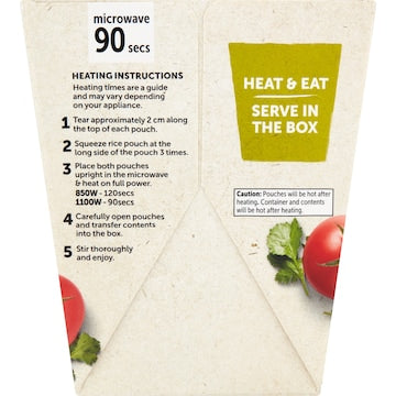 Woolworths Ready to Eat Meal Veggie Bean Burrito Bowl 350g