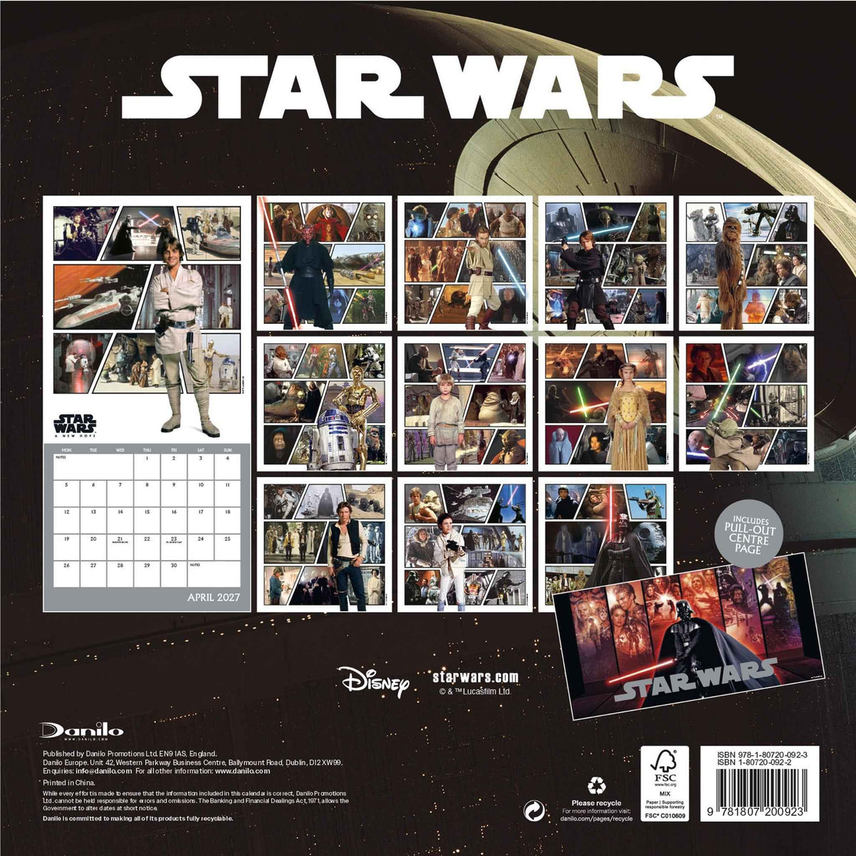 Star Wars: Classic - 2027 Calendar