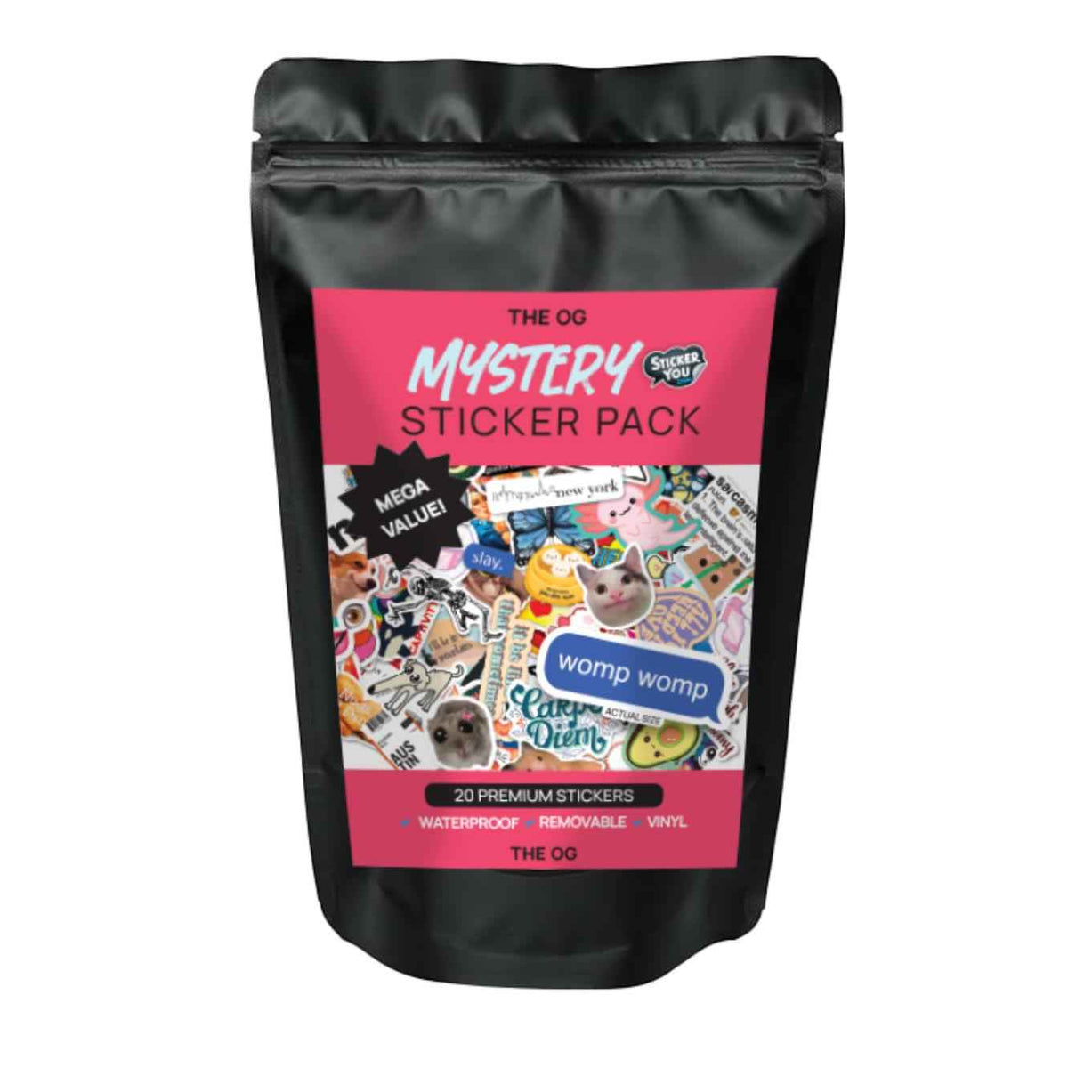 The OG - Mystery Vinyl Sticker Pack