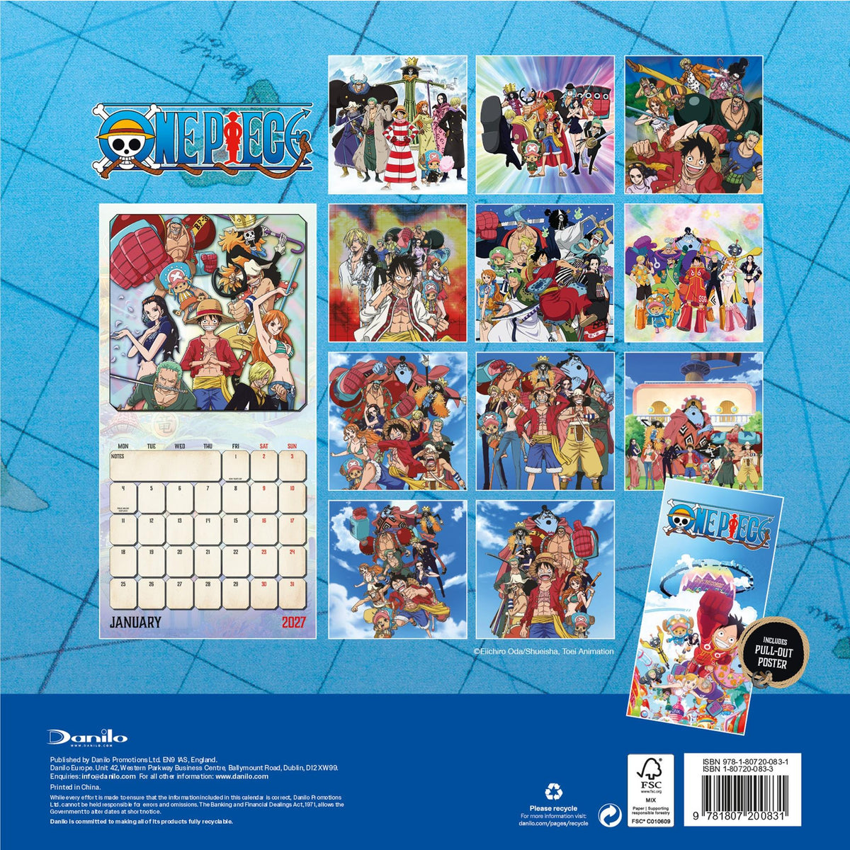 One Piece - 2027 Calendar