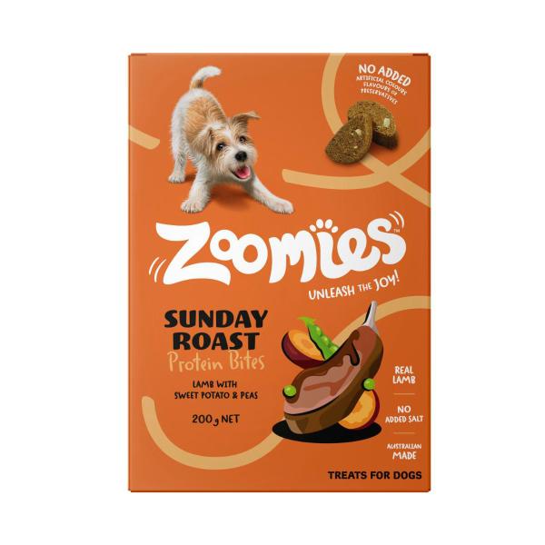 Protein Bites Sunday Roast With Lamb Sweet Potato & Peas Dog Treat