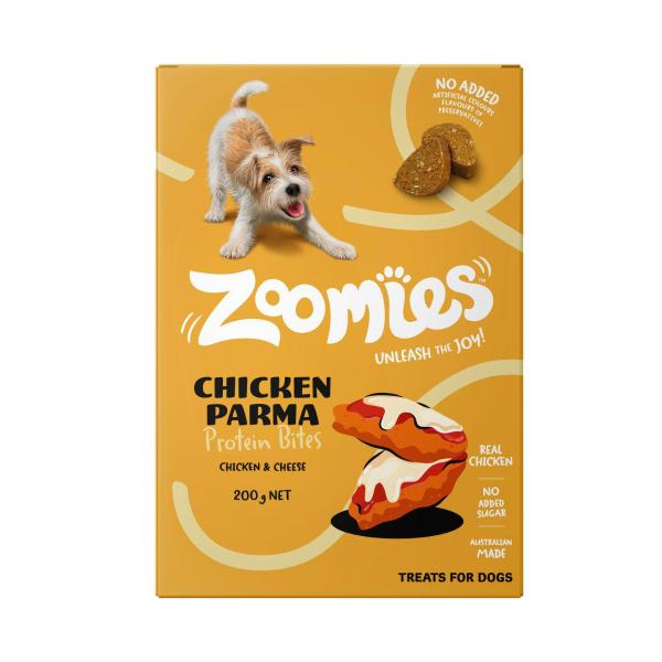 Protein Bites Chicken Parma With Chicken & Cheese Dog Treat