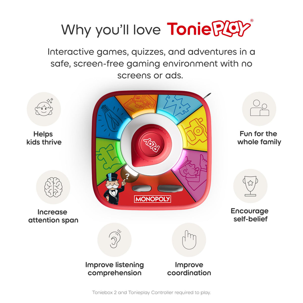 Tonieplay Game - Monopoly Real Estate Rush