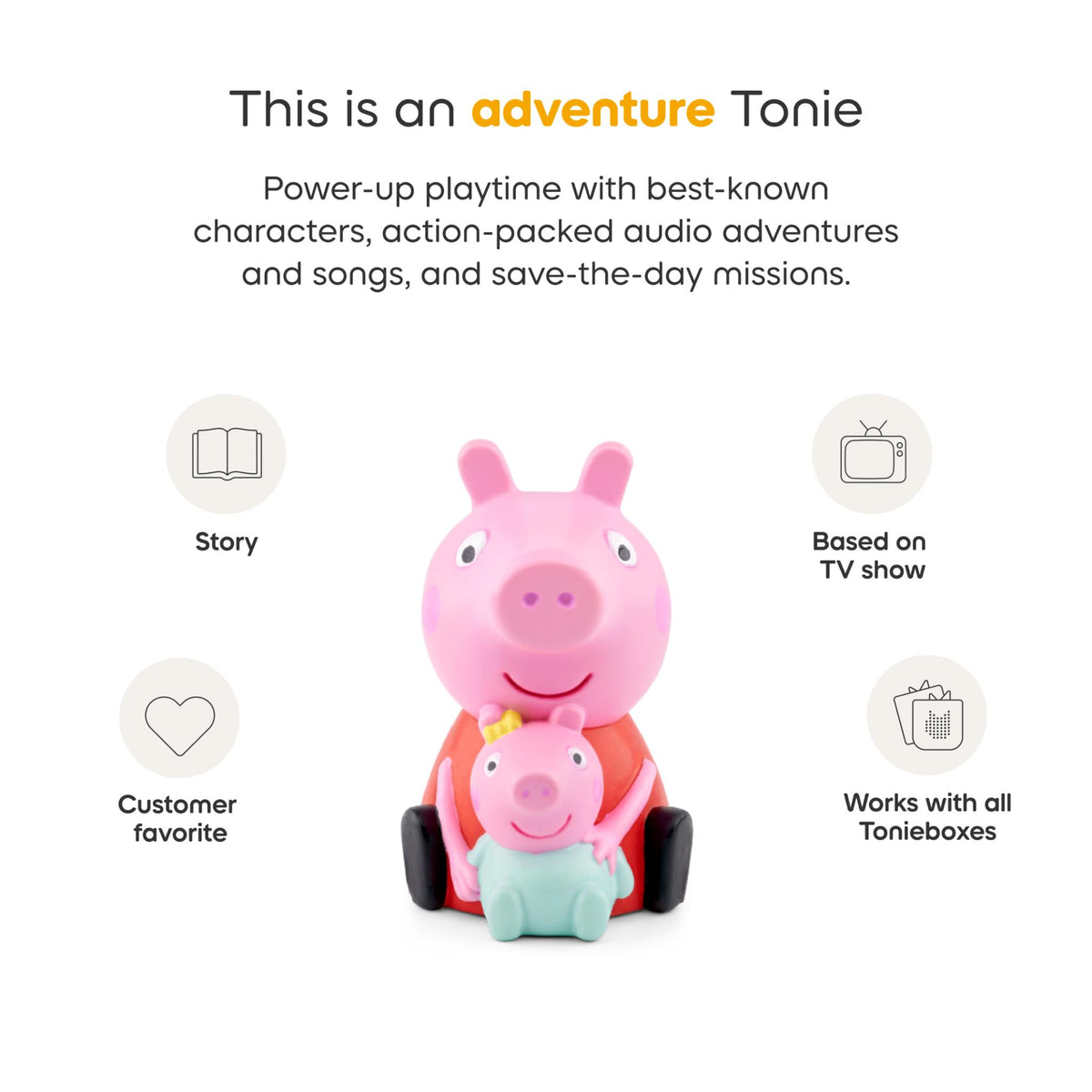 Peppa Pig - The New Baby Tonie Audio Character