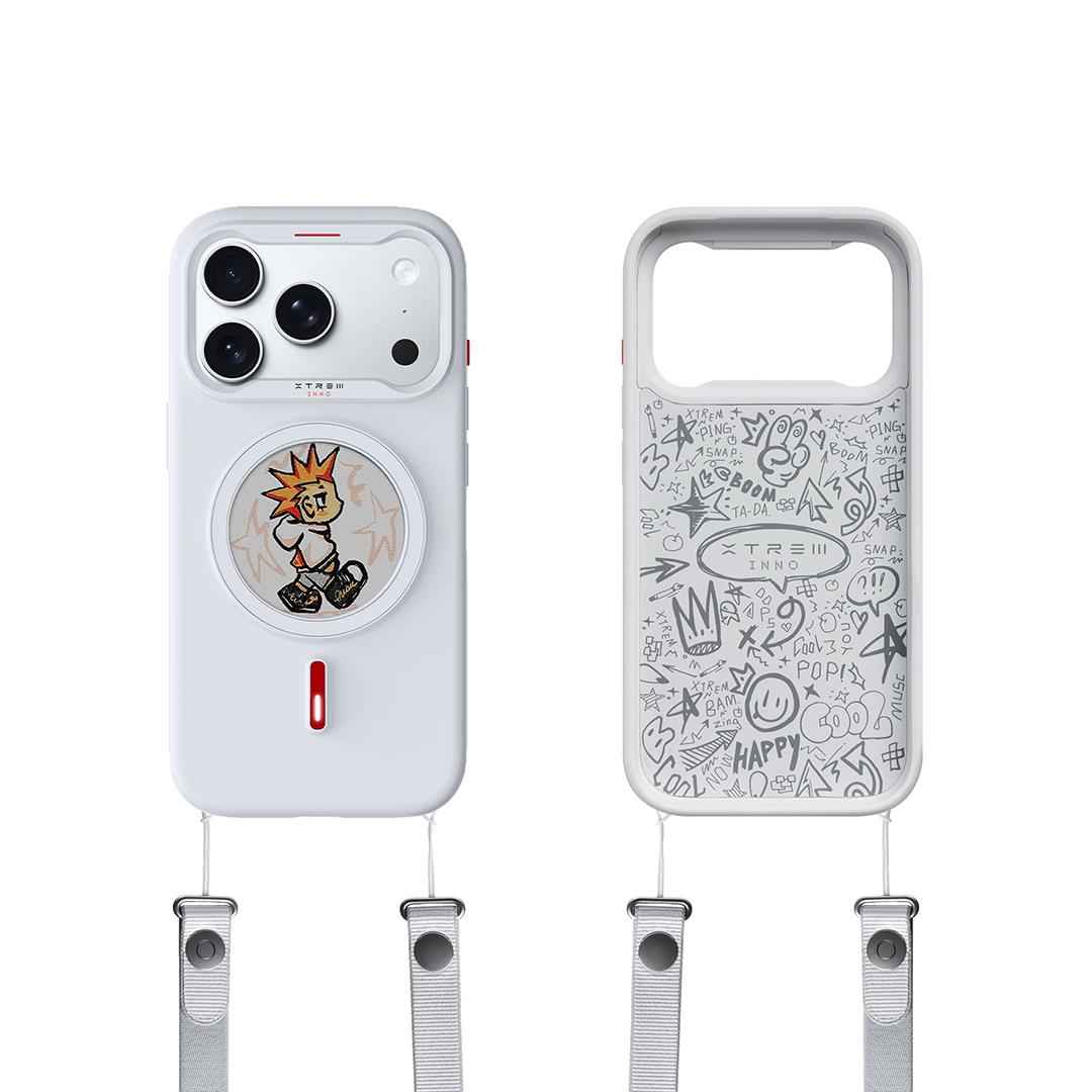 XTREM iPhone 18 Pro Max MagSafe Customisable Case (White)