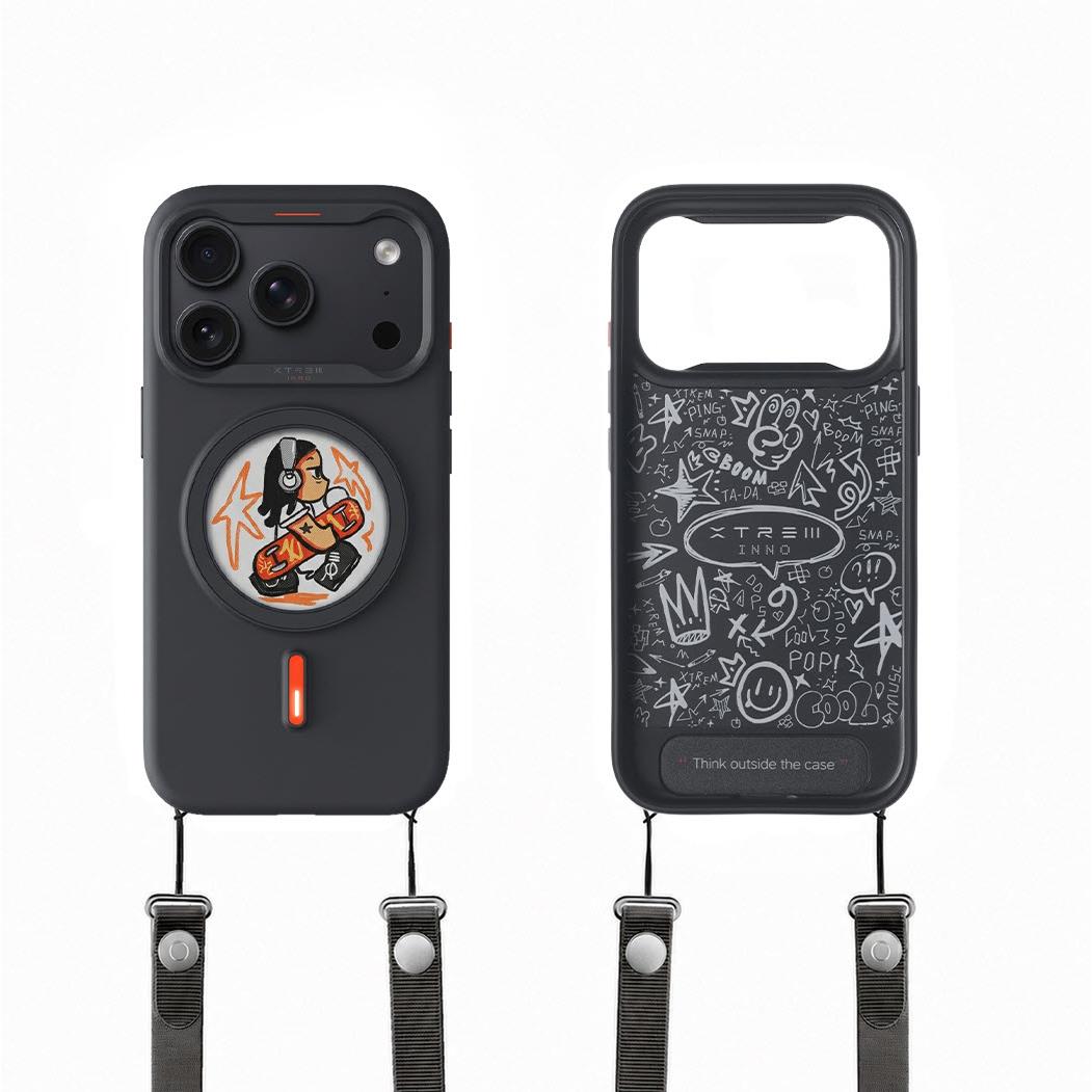 XTREM iPhone 18 Pro MagSafe Customisable Case (Black)