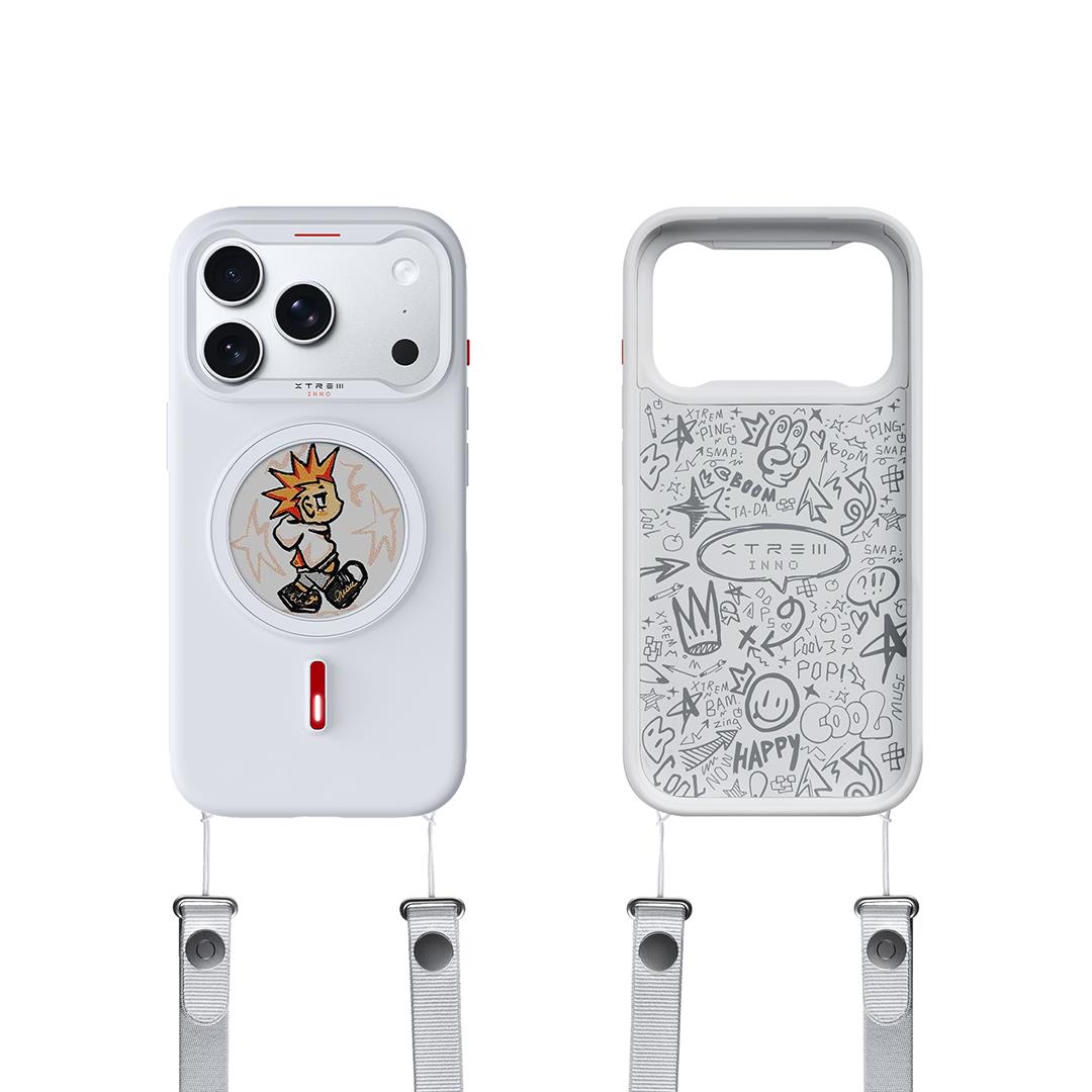 XTREM iPhone 18 Pro MagSafe Customisable Case (White)