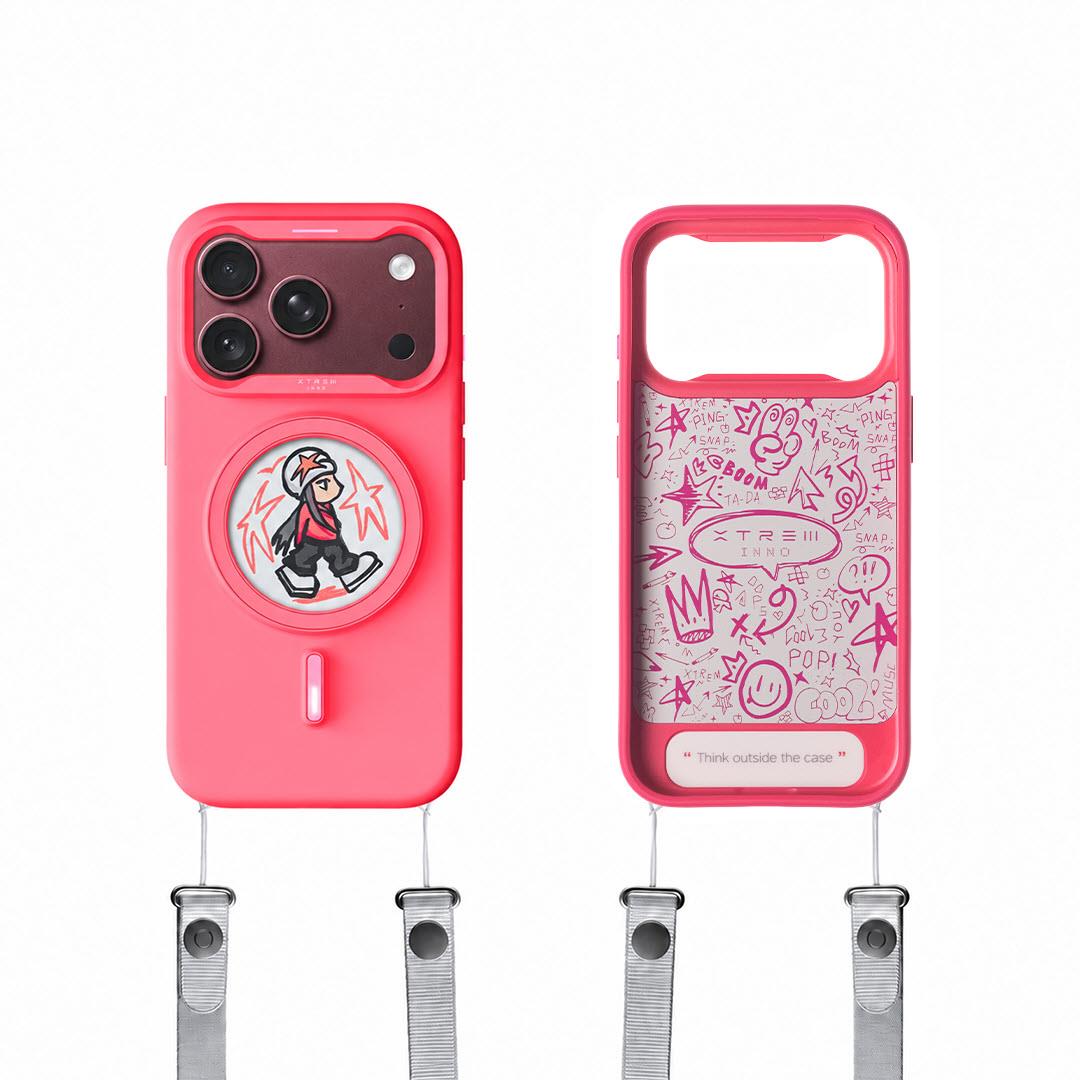 XTREM iPhone 18 Pro MagSafe Customisable Case (Berry Pink)