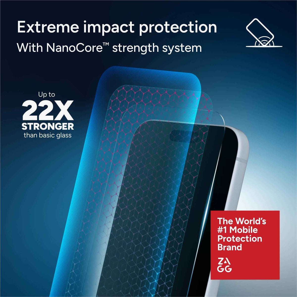 ZAGG InvisibleShield Glass XTR6 Screen Protector