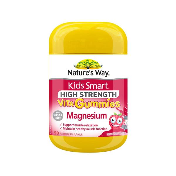 NATURE'S WAY HIGH STRENGTH KIDS GUMMIES MAGNESIUM 50PK