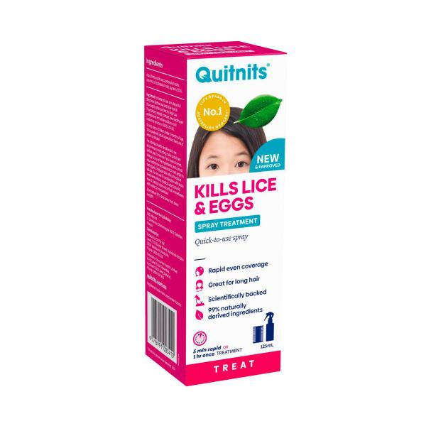 QUITNITS HEAD LICE TREATMENT SPRAY 125ML