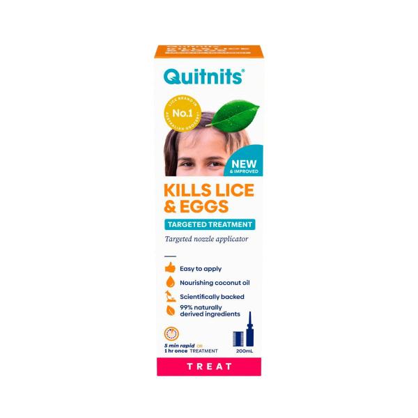 QUITNITS TARGETED HEAD LICE TREATMENT 200ML