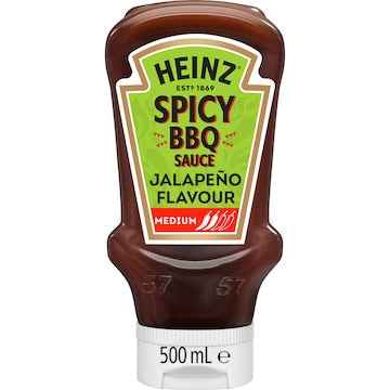 Heinz Spicy BBQ Sauce Jalapeno 500mL