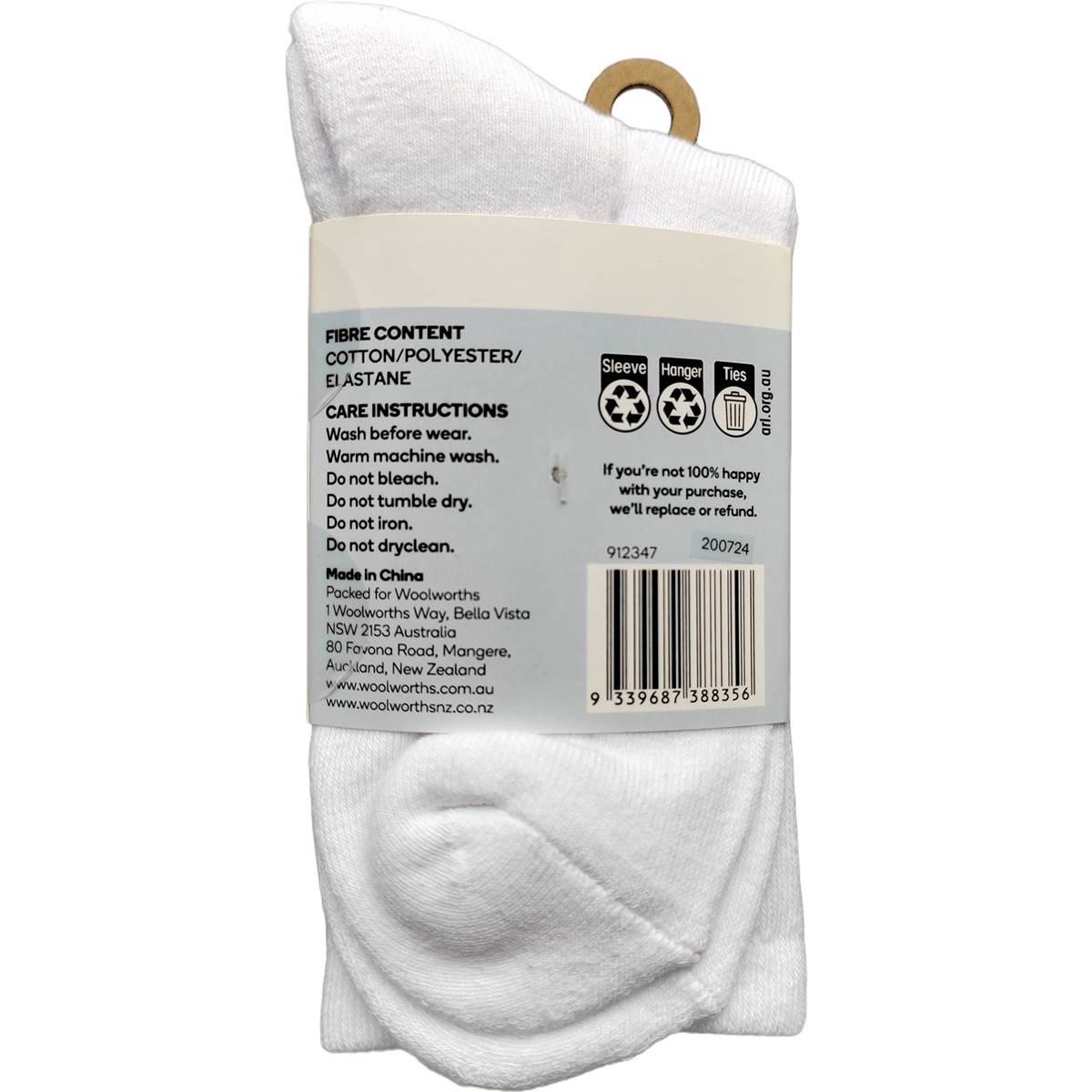 For Kids Full Crew Cushioned Sports Socks Size 13-3 4 pack