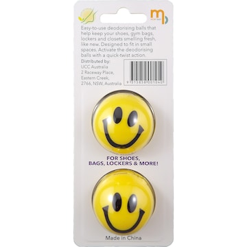 Mort Bay Deodorising Balls Lemon 2 pack