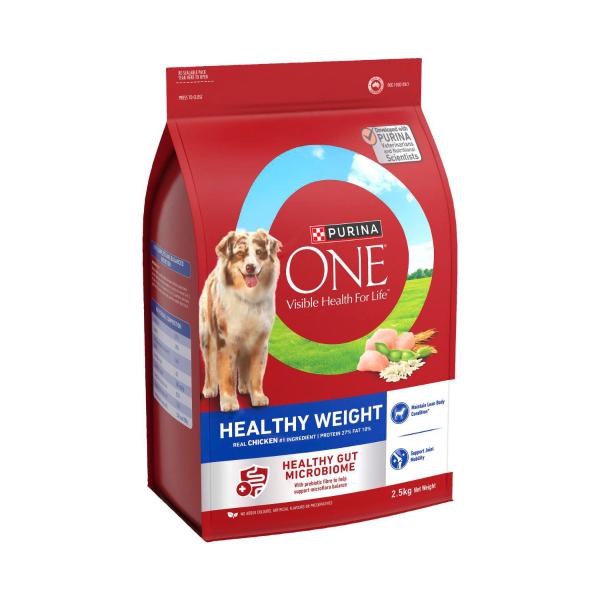 PURINA ONE HEALTHY WEIGHT DRY DOG FOOD 2.5KG
