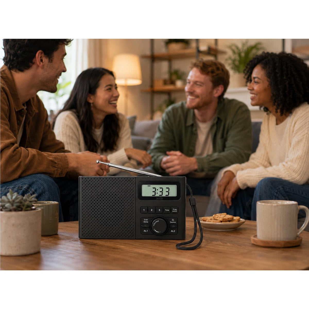 XCD Digital AM/FM Clock Radio
