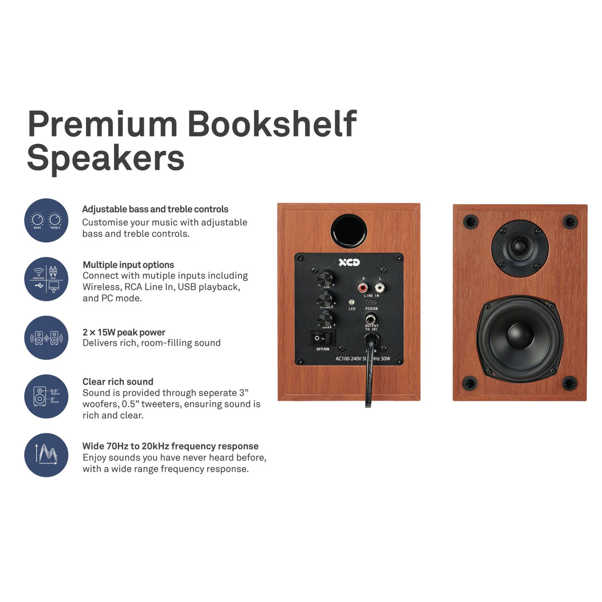 XCD Bookshelf Speaker (Medium)