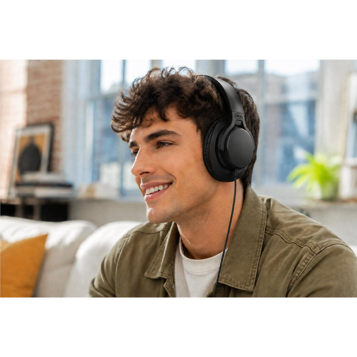 XCD USB-C Over-Ear Headphones (Black)
