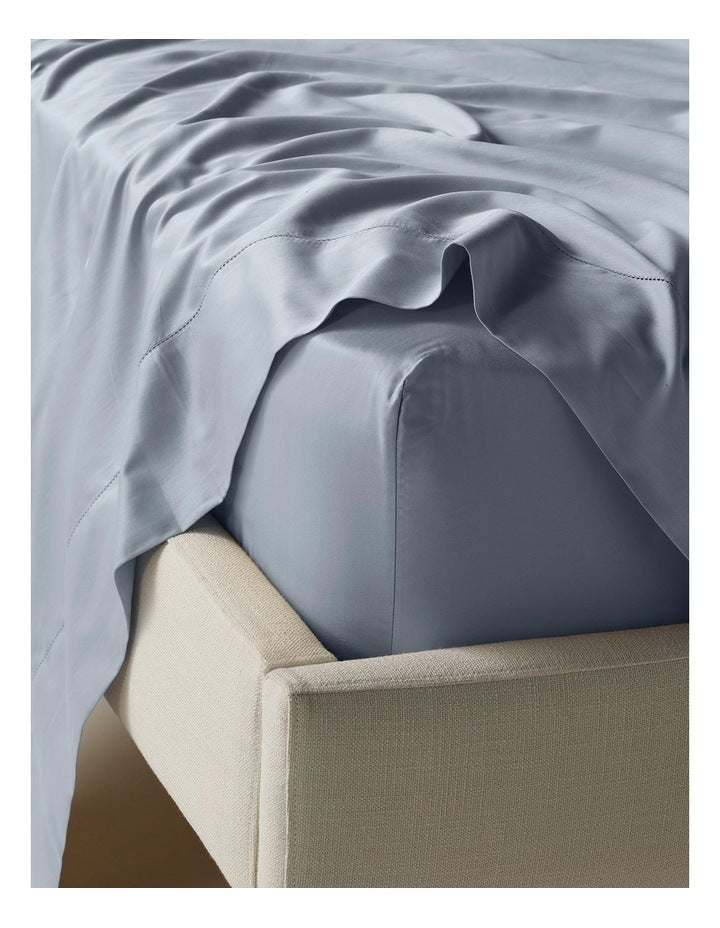 Diana 400TC Egyptian Cotton Sateen Sheet Set in Baby Blue