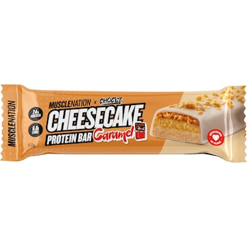 Muscle Nation X Choclt Cheesecake Protein Bar Caramel 50g