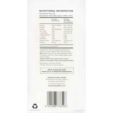 Avalanche 99% Sugar Free Cappuccino Sachets 26 pack