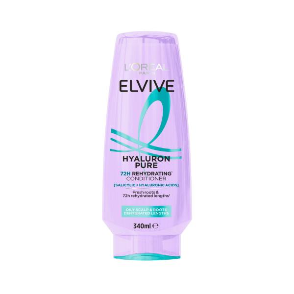 L'OREAL ELVIVE HYALURON PURE CONDITIONER 340ML