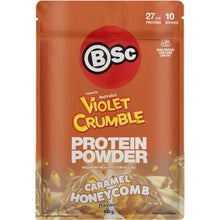 BSC Violet Crumble Protein Powder Caramel Honeycomb 400g