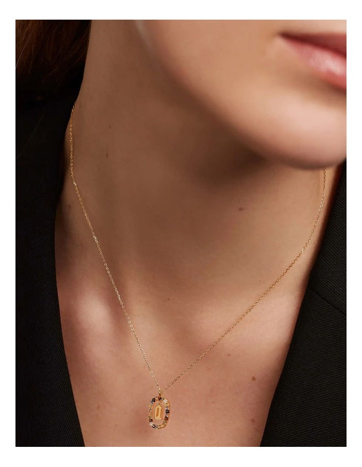Letter Q Multi Necklace