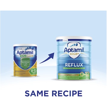 Aptamil Gold+ Reflux Baby Infant Formula From 0-12 Months 900g