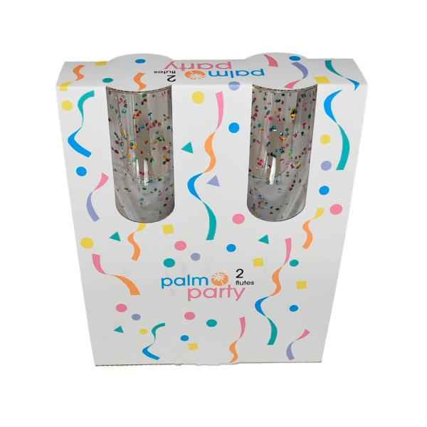 PALM ALFRESCO SPARKLE PARTY FLUTE